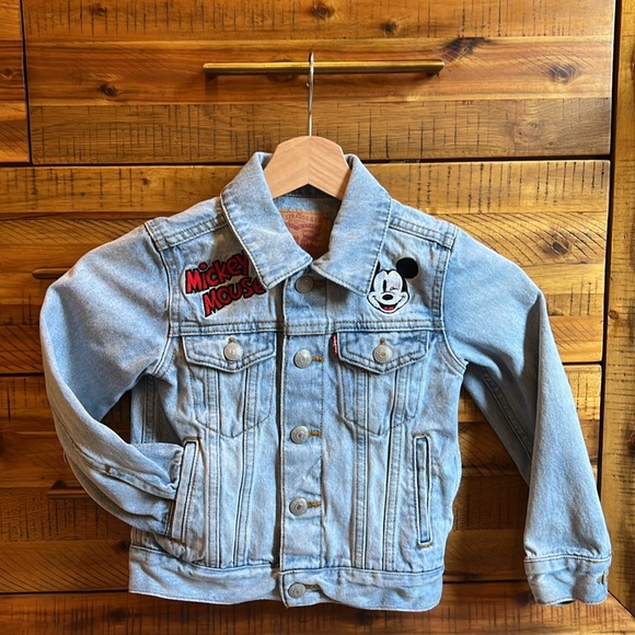 Trucker Jacket Levis Disney Jacket LEVI'S Little Boy's Mickey Mouse